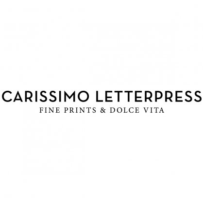 Carissimo Letterpress 