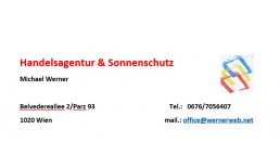 Handelsagentur&Sonnenschutz Werner 