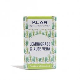 festes Shampoo Lemongras & Aloe Vera, 100g (für fettiges Haar) 