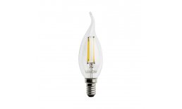 Lemon LED-Glühfädenkerze 2W E14 klar windstoß 250lm 2700K FILAMENT, Lebensdauer 25.000h aa24583_01.jpeg