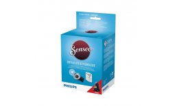 Philips CA6522/01 Pflegeset für Senseo Maschinen 1-Tassen Padhalter + 1 Flasche Flüssigentkalker AA32043_01.jpeg