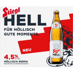 Stiegl Bier Hell (20 x 0,5l) 