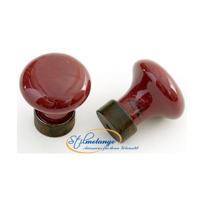 Porzellanknopf Ø 30mm aus Frankreich rund Bordeaux 34 - Stilmelange Qualität aus Europa seit 1998 82.jpg