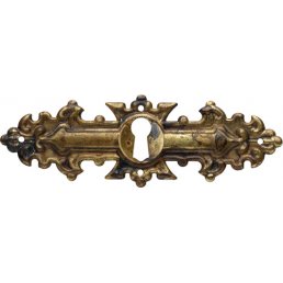 Schlüsselblatt Gründerzeit Messing Antik 38 x 115 - Stilmelange Qualität aus Europa seit 1998 1399.jpg