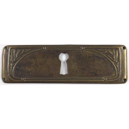 Schlüsselblatt Art Deko Messing Antik brüniert 29 x 91 - Stilmelange Qualität aus Europa seit 1998 289713.jpg