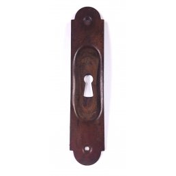 Schiebetürgriff Eisen Antik rostig geschützt mit Schlüsselloch 28 x 130 - Stilmelange Qualität aus Europa seit 1998 324133.jpg
