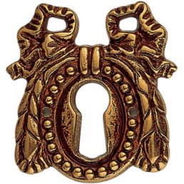 Schlüsselblatt Louis XVI Patiné golden 45 x 44 - Stilmelange Qualität aus Europa seit 1998 1761.jpg
