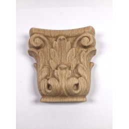 Holzapplikation Vollholz geschnitzt klein 70 x 70 - Stilmelange Qualität aus Europa seit 1998 308399.jpg