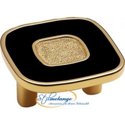 Möbelknopf IMPERIAL schwarz-golden groß 52 x 27 x 52 - Stilmelange Qualität aus Europa seit 1998 3640.jpg