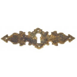 Schlüsselblatt Florientina Messing Antik 42 x 130 - Stilmelange Qualität aus Europa seit 1998 194114.jpg
