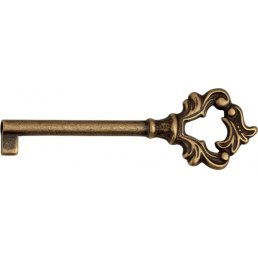 Schlüssel Rokoko Messing Antik 74 x 30 - Stilmelange Qualität aus Europa seit 1998 1417.jpg
