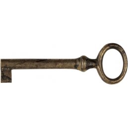 Schlüssel Messing Antik 76 mm 76 - Stilmelange Qualität aus Europa seit 1998 2297.jpg