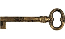 Schlüssel Barock Messing 83 mm 83 - Stilmelange Qualität aus Europa seit 1998 2304.jpg