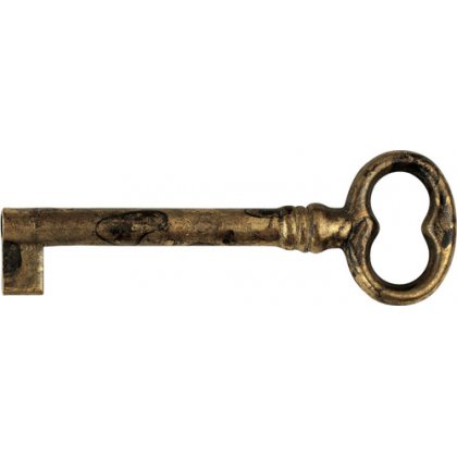 Schlüssel Barock Messing 74 mm 74 - Stilmelange Qualität aus Europa seit 1998 2302.jpg