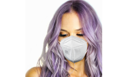 20 Stück einzelverpackte FFP2-Atemschutzmaske 4-lagig, CE zertifiziert, Nasenbügel eingenäht 