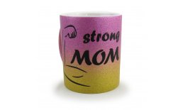 Strong Mom Tasse mit Namen 