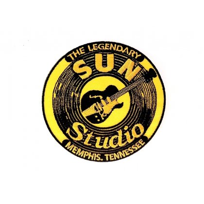 Patch Sun Record Studio Memphis Tennessee Flicken Aufnäher Aufbügeln Bügelbild 2783.jpg